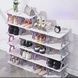 Полиця для взуття та речей на 5 ярусів Shoe rack Фіолетова
