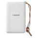 Power bank с беспроводной зарядкой VEGER 10000 mAh MagSafe PD QC3.0 2A 20W MagOn VP1151 / W1151 Белый