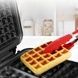 Вафельниця електрична з антипригарним покриттям 1500Вт Sokany SK-08031