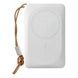 Power bank с беспроводной зарядкой VEGER 10000 mAh MagSafe PD QC3.0 2A 20W MagOn VP1151 / W1151 Белый