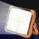 Портативна сонячна батарея універсальна для заряду Power bank Solar LED light D8