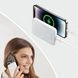 Power Bank с беспроводной зарядкой магнитный PD 22,5W 10000MAH Белый