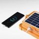 Портативна сонячна батарея універсальна для заряду Power bank Solar LED light D8