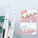 Скалер-щітка ультразвуковий портативний для зубів Electric Teeth Cleaner Білий