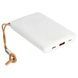 Power bank с беспроводной зарядкой VEGER 10000 mAh MagSafe PD QC3.0 2A 20W MagOn VP1151 / W1151 Белый