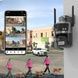 Потрійна IP-камера із сигналізацією Rotation P12, Wifi, 12mp (4mp+4mp+4mp)