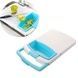 Кухонная разделочная доска на раковину Dish washing 3 в 1 Голубая
