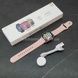 Смарт-часы с функцией звонка Smart Watch GS9 Розовые