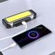 Фонарик-павербанк powerbank 8000 Черный