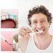 Скалер-щітка ультразвуковий портативний для зубів Electric Teeth Cleaner Білий