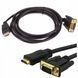 Кабель HDMI-VGA 1,5м