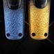 Триммер с 4 сменными насадками 7500RPM, 1500mAh, LED-дисплеем VGR V-879T BLUE Черный с синим