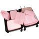Набор органайзеров для хранения вещей дорожный 8 шт Travel storage bag XL-940 Розовый