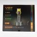 Машинка для стрижки аккумуляторная с 10 сменными насадками VGR V-885C GOLD Черная с золотым