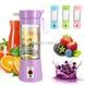 Блендер Smart Juice Cup Fruits USB Фиолетовый 4 ножа