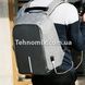 Рюкзак протикрадій Bobby Anti-theft with USB port 17" Сірий