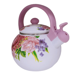Чайник эмалированный BN-100 Розовый
