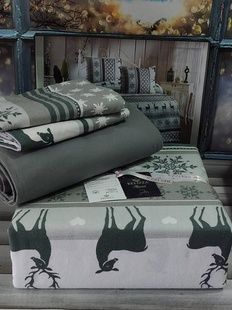 Постільна білизна Belizza Quartz Фланель Бавовна Полуторний розмір