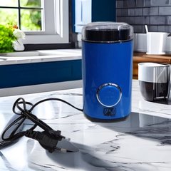 Кофемолка измельчитель электрическая Promotec PM-596 200W Синяя