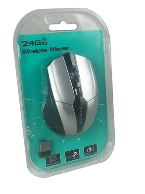 Миша бездротова Wireless Mouse RF-6220 Сіра