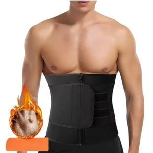Утягивающий пояс для похудения Waist training corset Черный XXXL