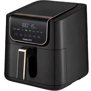 Аэрофритюрница для приготовления без масла 7л 1800Вт 38,5&times;32,1&times; 4,8см Sokany SK-10032 Черная