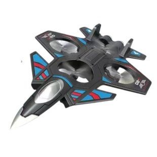 Літак на радіокеруванні Винищувач toy airplane AND JX2085 Чорний із синім