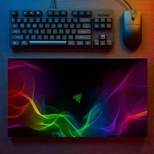 Коврик для компьютерной мыши 70*30см Razer Sphex Smouke Черный с принтом
