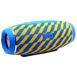 Портативна Bluetooth колонка Hopestar H27 з вологозахистом Синьо-жовта