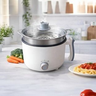 Рисоварка електрична ⌀18см 3,2 літра 1200w RD-0407 Біла