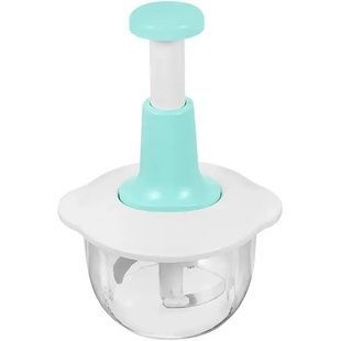 Подрібнювач ручний для овочів з контейнером Food Processor TV One Бірюзовий
