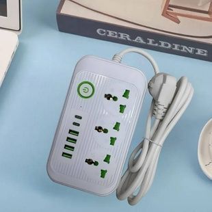 Сетевой фильтр удлинитель 3м 3*220 4*USB 2-Type C AND WL-3 Белый