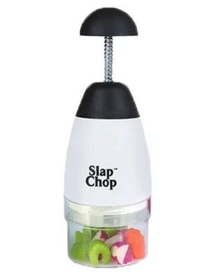 Ручний подрібнювач продуктів Slap Chop Білий з чорним