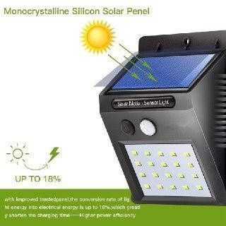 Настінний світильник Solar motion SH09-20 (На сонячній батареї) Без датчика руху
