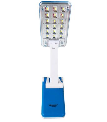Світлодіодна настільна лампа LED KM-6686 З Kamisafe блакитна