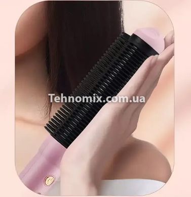 Гребінець випрямляч для волосся Fashion Hairdresser S9 Рожевий