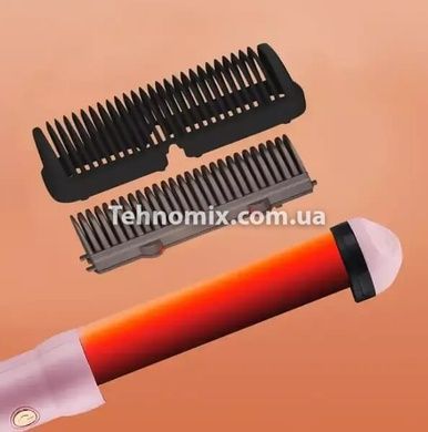 Расческа выпрямитель для волос Fashion Hairdresser S9 Розовая