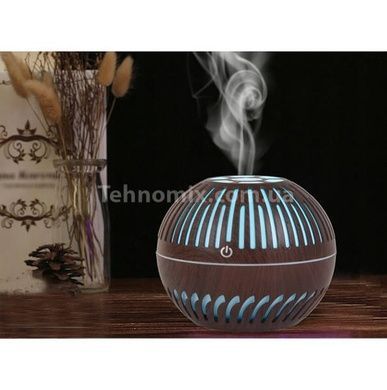 Зволожувач повітря з Led підсвічуванням Ultrasonic Aroma Темне дерево