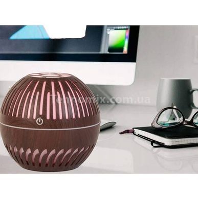 Зволожувач повітря з Led підсвічуванням Ultrasonic Aroma Темне дерево