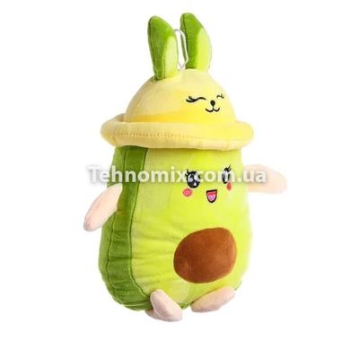 Іграшка-подушка Авокадо з пледом 3 в 1 Жовтий