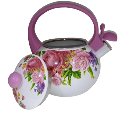 Чайник емальований BN-100 Рожевий