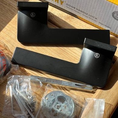 Ручка дверна door handle 328-MU3 Чорна