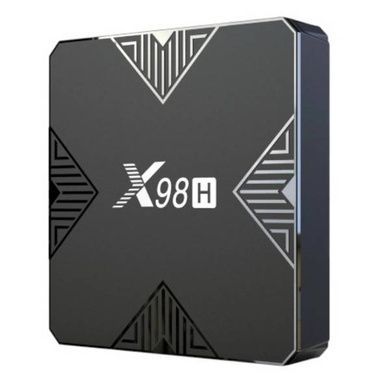 Смарт ТВ приставка TV-BOX Android 12, 4/32 4K X98H Черная