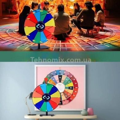 Ігрове колесо Пиши-прай Lottery Wheel 30см MA782 Різнокольорове