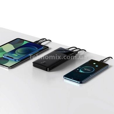 Power bank з дисплеєм 10000 mAh 20W Baseus Bipow Digital Display Чорний