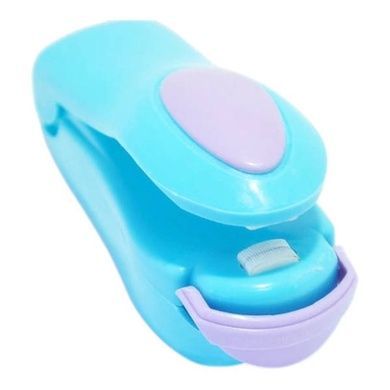 Запайщик пакетов ручной Mini Vacuum Sealer Голубой