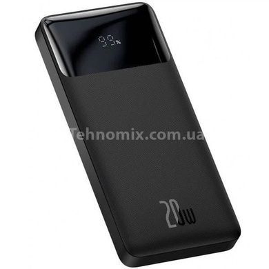 Power bank з дисплеєм 10000 mAh 20W Baseus Bipow Digital Display Чорний
