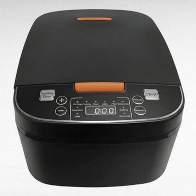 Рисоварка автоматична 5л 900Вт rice cooker AND Reki A1-001A Чорна