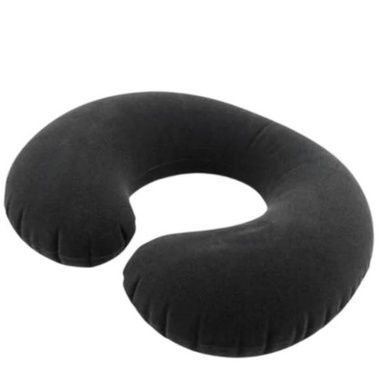 Подушка-підголовник 33*25*8 см Intex 68675 Сіра