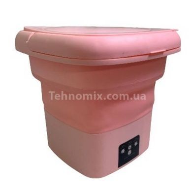 Складна пральна машина Multi-Function Folding Washing Machine Small Рожева